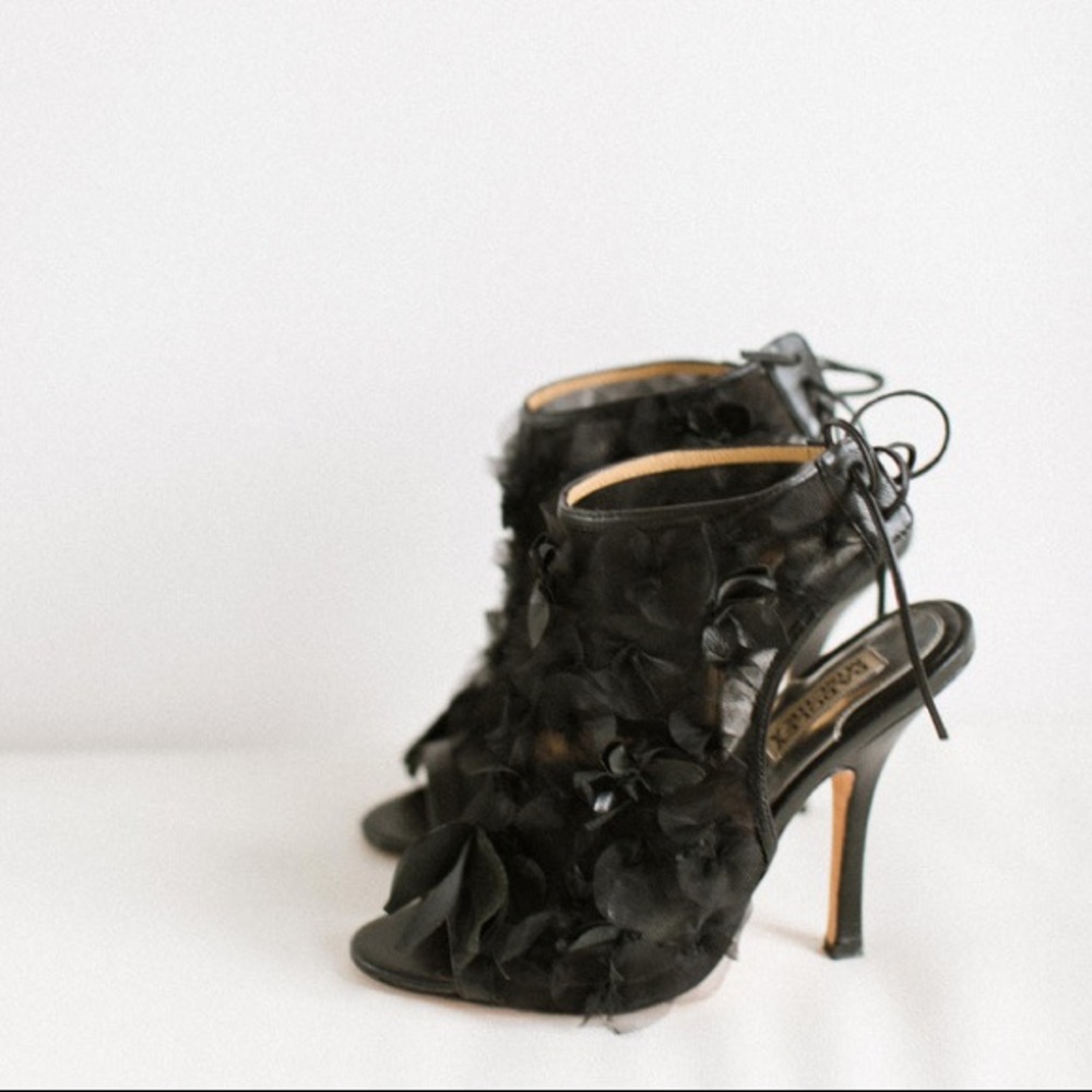 BADGLEY MISCHKA DESIRE LEATHER SANDAL